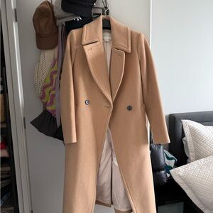 Club Monaco Tan Long Coat